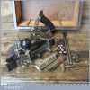 Vintage Stanley No: 45 Combination Plough Plane - Fully Refurbished