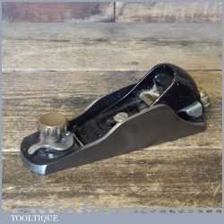 Stanley No: 60½A low Angle Block Plane Adjustable Throat - Fully Refurbished