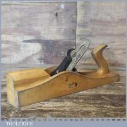 Vintage Marples 14” Transitional Wooden Jack Plane - Good Condition