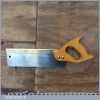 Vintage E T Roberts & Lee 10” Brass Back Dovetail Saw 13 TPI - Sharpened