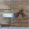 Vintage Tyzack & Turner 8” Steel Back Dovetail Saw 15 TPI - Sharpened