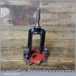 Vintage Wheelwright’s Adjustable Hollow Auger Round Tenon Dowel Cutting Tool