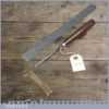 Vintage Forged Steel Carving Chisel - Old Carpentry Tool