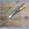 Vintage Forged Steel Carving Chisel by Henry Taylor - Sharpened and Honed