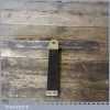 Vintage Carpenters Ebony Brass 12” Sliding Bevel - Good Condition