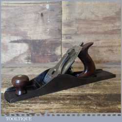 Antique Stanley Rule & Level Bedrock No: 605½ Fore Plane PAT Dated Apr-2-1895