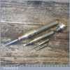 Unusual Vintage Russian Doll Engineered Brass Combination Screwdriver Set