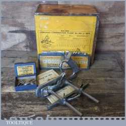 Vintage Boxed Record No: 050A Combination Plough Plane - Fully Refurbished