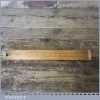 Rare Antique Buss Brewers Distillers Boxwood Brass Proof Slide Rule - 1865-1911