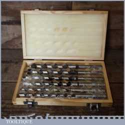 New Old Stock Boxed Set 6 No: Heavy Duty Auger Bits 10 To 20mm