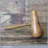 Vintage Lignum Vitae Plumber’s Lead Dressing Bossing Mallet - Good Condition