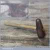 Vintage Plumbers Rosewood Lead Dressing Bossing Hammer - Good Condition