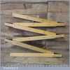 Vintage Rabone Chesterman No: 1641 Metric 5 Fold Two Metre Rule