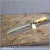 Vintage Forged Steel Paring Chisel by MOULSON - Boxwood London Pattern Handle.