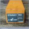 Vintage Boxed Stanley No: 803 Egg Beater Hand Drill - Good Condition