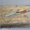 Vintage Forged Steel Firmer Paring Chisel By HEARNSHAW BROS