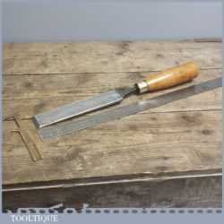 Vintage Forged Steel Firmer Paring Chisel By HEARNSHAW BROS