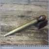 Antique Th Manteau Depose Jeweller's Brass Beech Handled Ring Sizer