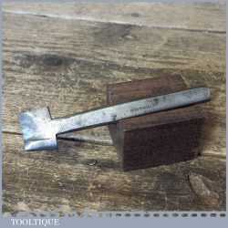 Rare Vintage T Dixon Leatherworking Button Hole Punch - Good Condition
