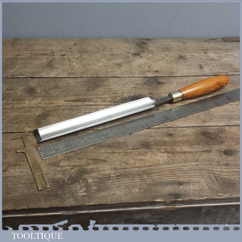 Vintage Forged Steel Paring Chisel By A HILDICK - Sharpened and Honed