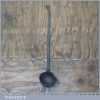 Massive Antique Blacksmith’s Hand Forged Drenching Ladle - Very Decorative