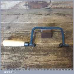 Eclipse Coping Saw Beechwood Handle - Good Condition