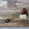 Vintage 10” Archimedes Drill Beech Wood Handles - Good Condition