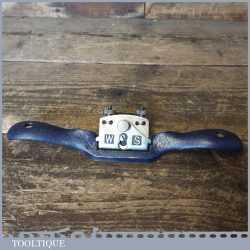 Vintage WS Pre-Woden No: 1510 flat Soled Adjustable Metal Spokeshave - Refurbished