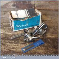 Vintage Boxed Record No: 043 Plough Plane 3 No: Cutters - Lightly Used