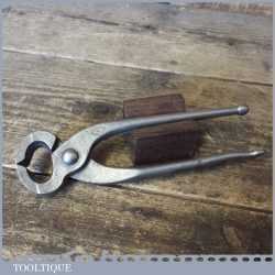Vintage 7 ½” Rich A Herder Solingen Upholstery Pincers - Good Condition