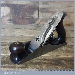 Antique Stanley USA No: 3 Low Knob Smoothing Plane Stanley Sweetheart Iron