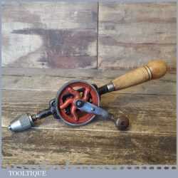 Vintage Double Pinion Egg Beater Hand Drill - Good Condition