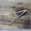 Vintage Pair 4 ¾” Brass And Steel Dividers - Good Condition