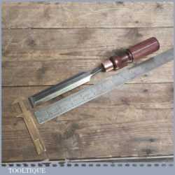 Vintage Forged Steel Paring Chisel by MATHIESON GLASGOW