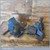 Vintage Pair Record No: 153 Floorboard Clamps - Good Condition