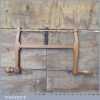 Vintage 14” Beech Wood Framed Bow Saw With Sorby Blade - Good Condition
