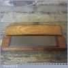 Vintage 8" X 2" Medium Grit Oil Stone Boxed - Good Condition