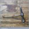 Vintage Panel Beaters Round Point Planishing Hammer - Good Condition