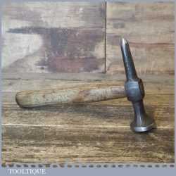 Vintage Panel Beaters Round Point Planishing Hammer - Good Condition