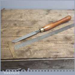 Vintage Forged Steel Turning Chisel By HENRY TAYLOR - Diamic Parting Tool