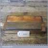 Vintage 8" X 2" Natural Washita Oil Stone In Pine Box - Good Condition