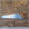 Vintage Disston USA 22” Cross Cut Panel Handsaw 6 TPI - Sharpened