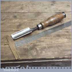 Vintage Forged Steel Greenwood Chisel By J H HARRISON & SONS