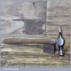 Vintage Cross Pein Hammer With Wooden Handle - Good Condition