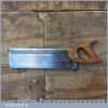 Vintage Spear & Jackson 14” Steel Back Bench Tenon Saw 11 TPI - Sharpened