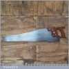 Vintage Henry Disston Canadian 26” RIP Saw 6 TPI - Sharpened