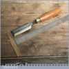 Vintage Forged Steel Bevel Edge Chisel By F Woodcock Of Sheffield