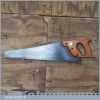 Vintage Spear & Jackson 20” Panel Handsaw 9 TPI - Sharpened Cross Cut