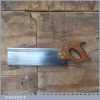 Vintage Henry Disston USA 12” Steel Back Tenon Saw 13 TPI - Sharpened