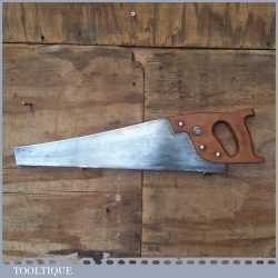 Vintage Spear & Jackson 20” Panel Handsaw With 9 TPI - Sharpened RIP